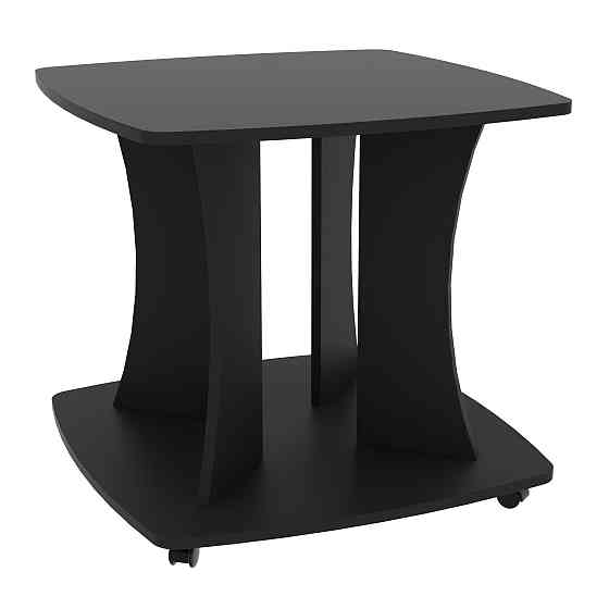 Стол журнальный Квант, Антрацит, 650/650/550 Львов