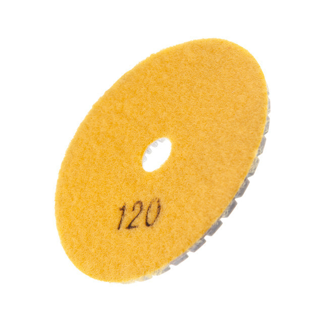 Коло алмазне шліфувальне гнучкий на липучці 100 мм P120. INTERTOOL BT-0908 Київ - фото 3