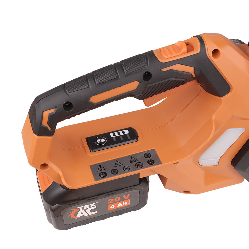 Акумуляторна ланцюгова пила Тех.АС TAOE-S12 20В, безщіткова, на 1 батарею, 30см з АКБ і ЗП в компл Коломия - фото 4