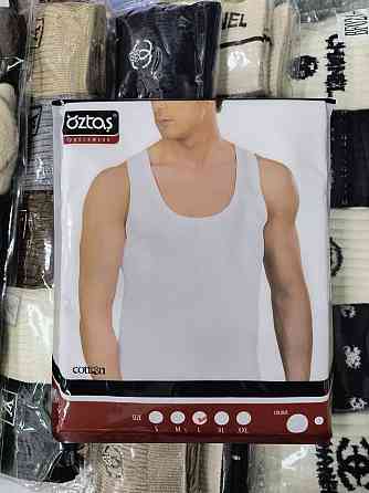 Мужская майка белая Oztas A-1001 Киев