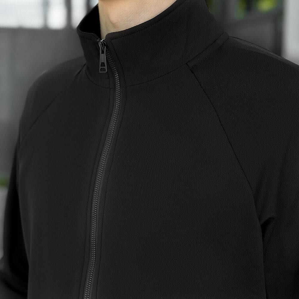 Чоловічий костюм з лампасами мікродайвінг на блискавці без капюшона демісезонний весна осінь Львів - фото 6