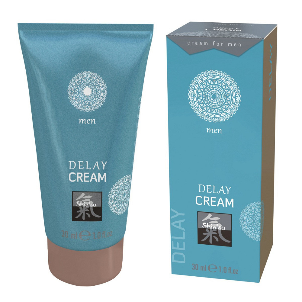 Крем пролонгатор для мужчин SHIATSU Delay Cream, 30 мл Sex Aura Киев - изображение 1
