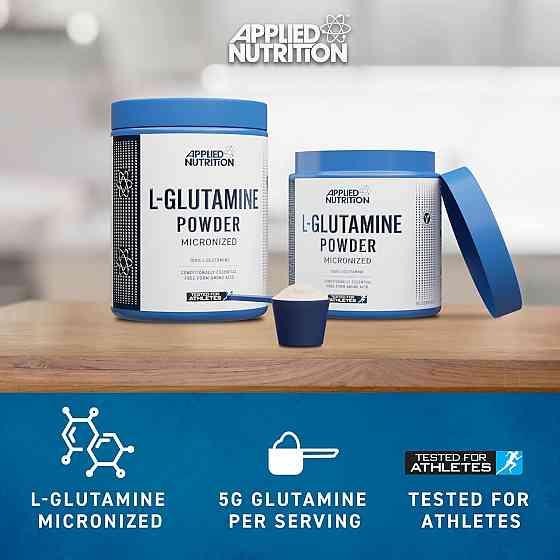 L-глютамин Applied Nutrition L Glutamine Powder Unflavoured (500g - 100 Servings) Луцк