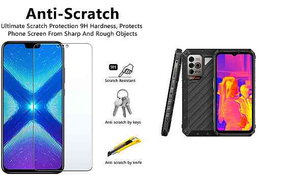 Защитное стекло NeoGlass для Ulefone Armor 18 Ultra, 18T, 18T Ultra – ультрапрозрачное и устойчивое Киев