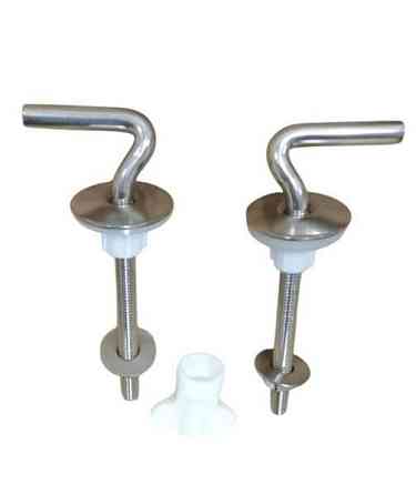 Крепление для туалетного сиденья 110мм (нержавейка) U8 85мм Харьков