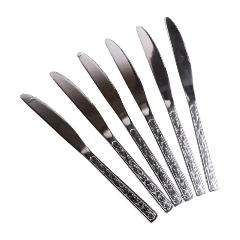 Набір столових ножів 6 шт нержавіюча сталь гальванічне покриття HP692 Коломыя - изображение 2