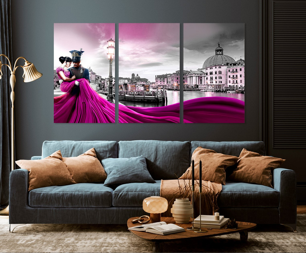 Модульная картина в гостиную / спальню  Кохання    ART-228_3A 100х150 см Киев - изображение 3