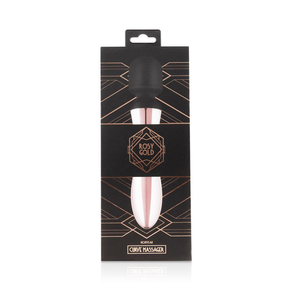 Вибромассажер Rosy Gold — Nouveau Curve Massager Sex Aura Киев - изображение 9