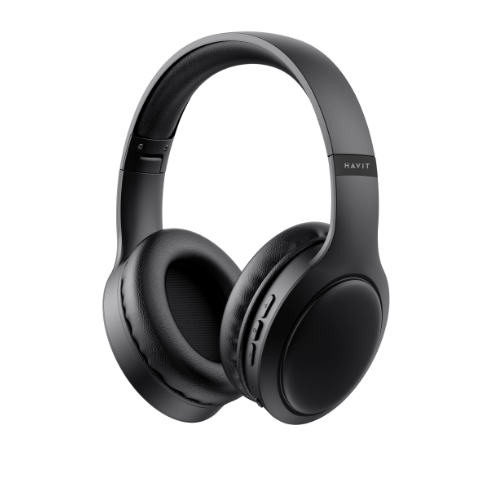 Навушники бездротові накладні Havit HV-H633BT Black чорний Житомир - изображение 1