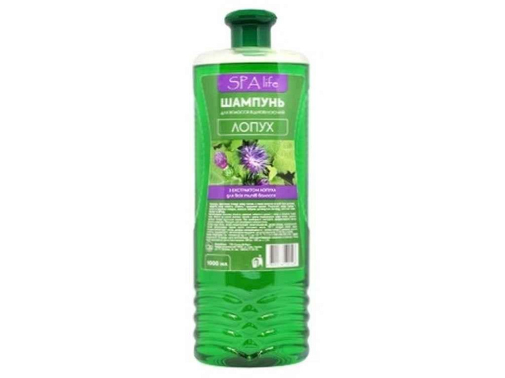 Шампунь З екстрактом лопуха 1л ТМ SPA life   Solmir Київ - фото 1