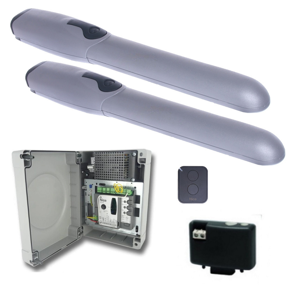 Автоматика для розпашних воріт Nice Wingo 2024 KCE комплект Киев - изображение 1