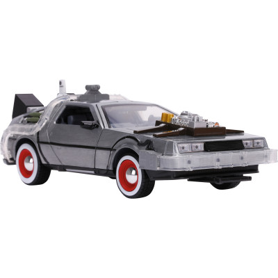 Машина Jada металева Назад у майбутнє 3 Машина часу (1989) зі світловим ефектом 1:24 (253255027) Вінниця - фото 1