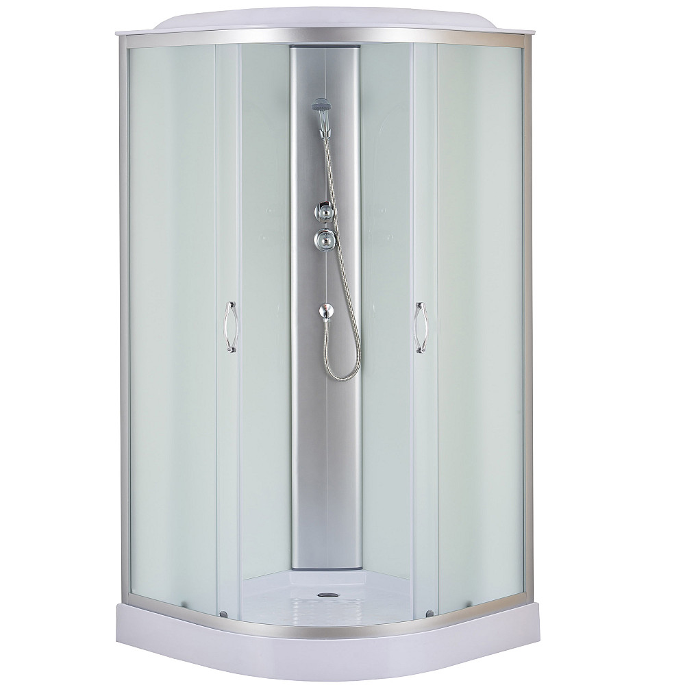 Душовий бокс півкруглий WISLOK L90FFS (L90F) BRAVO (3уп.) Тернопіль - фото 1