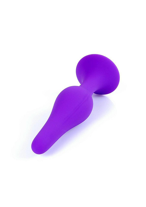 Анальна пробка - Silicone Purple Plug S Sex Aura Київ - фото 3