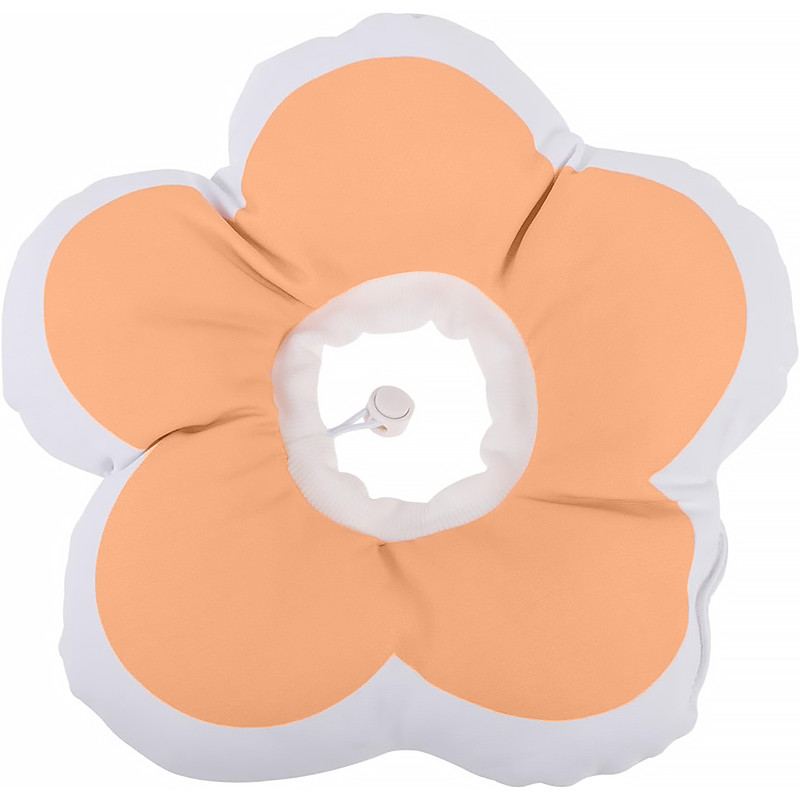 Мягкий воротник-подушка для кошек DT1018 послеоперационный защитный от вылизывания L Peach Киев - изображение 1