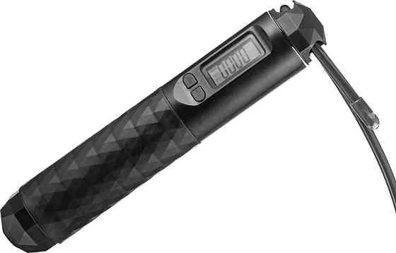 Умная скакалка Gymtek Smart с дисплеем и счетчиком черная Киев