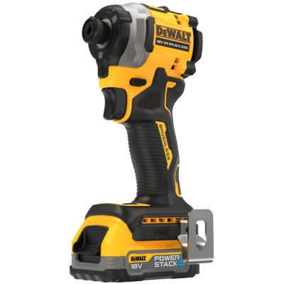 Шуруповерт DeWALT 18 В XR Li-lon PowerStack 2x1.7Ah, 206 Нм, кейс TSTAK (DCF850E2T) Винница - изображение 2