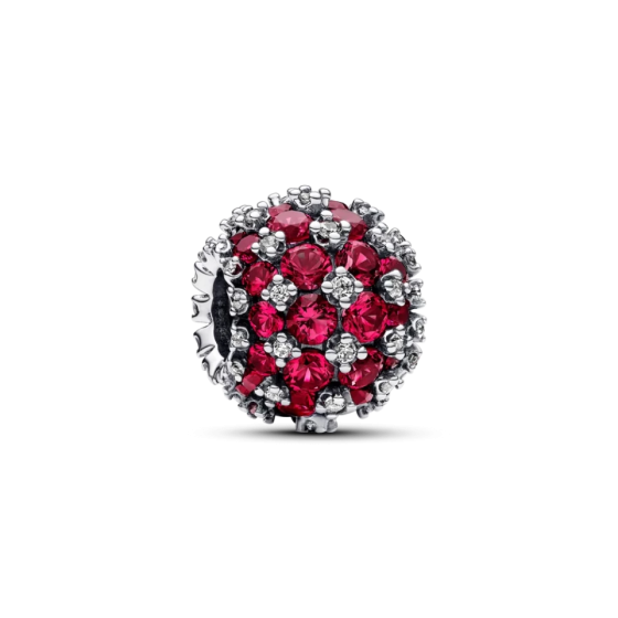 Серебряная бусина Pandora Розовое блестящее паве 792630C04MasterSem Киев