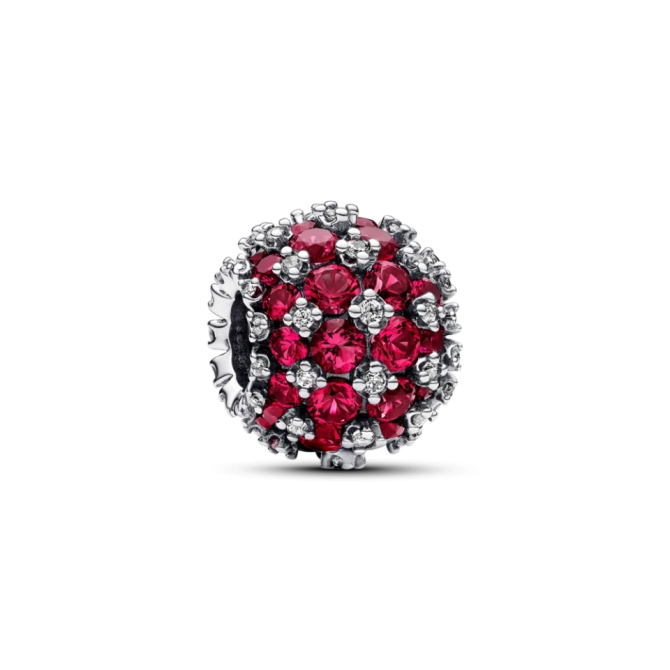 Серебряная бусина Pandora Розовое блестящее паве 792630C04MasterSem Киев - изображение 1