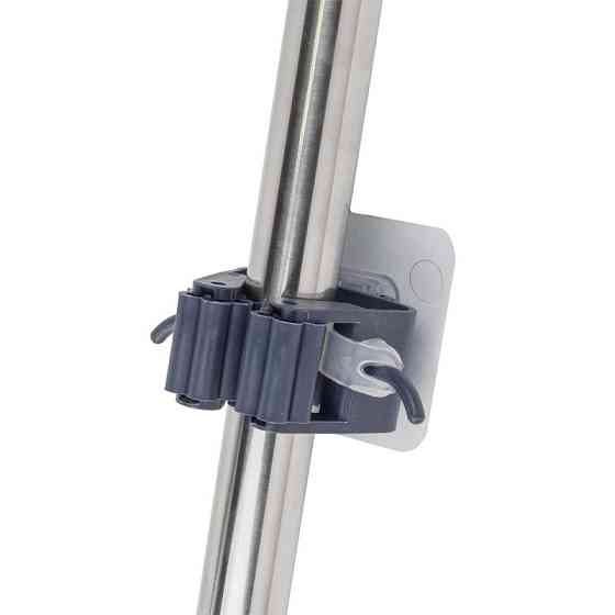 Швабра з віджимним механізмом ''метелик''+ 2 насадки з мікрофібри WT-XH(blue) Одеса