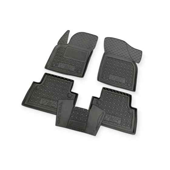 Килимки салону автомобіль Вольво V50 (2004-) борт 2,5 см, з перемичкою Мукачево