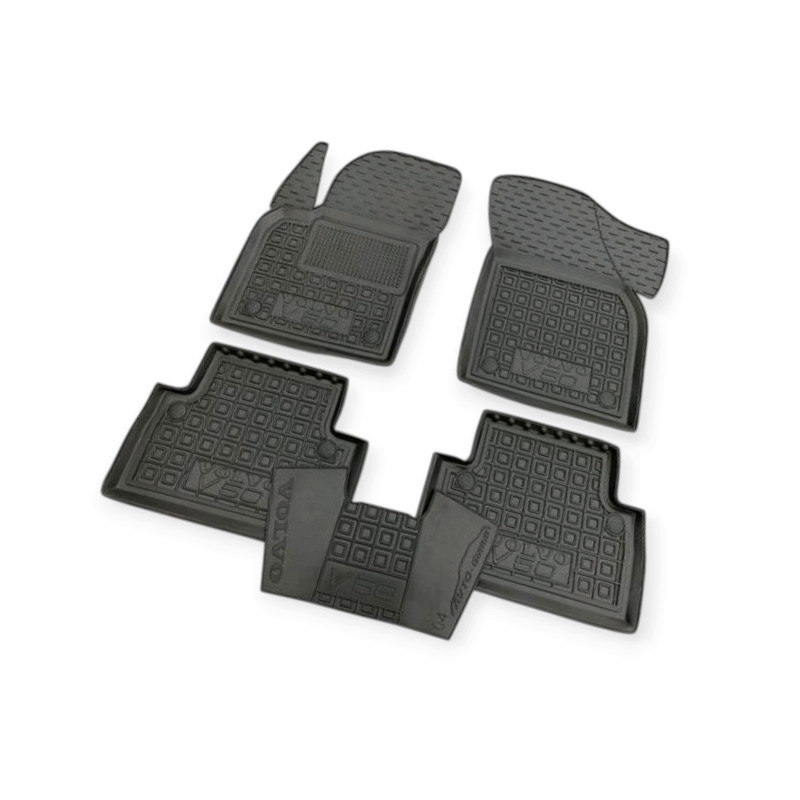 Килимки салону автомобіль Вольво V50 (2004-) борт 2,5 см, з перемичкою Мукачево - фото 1