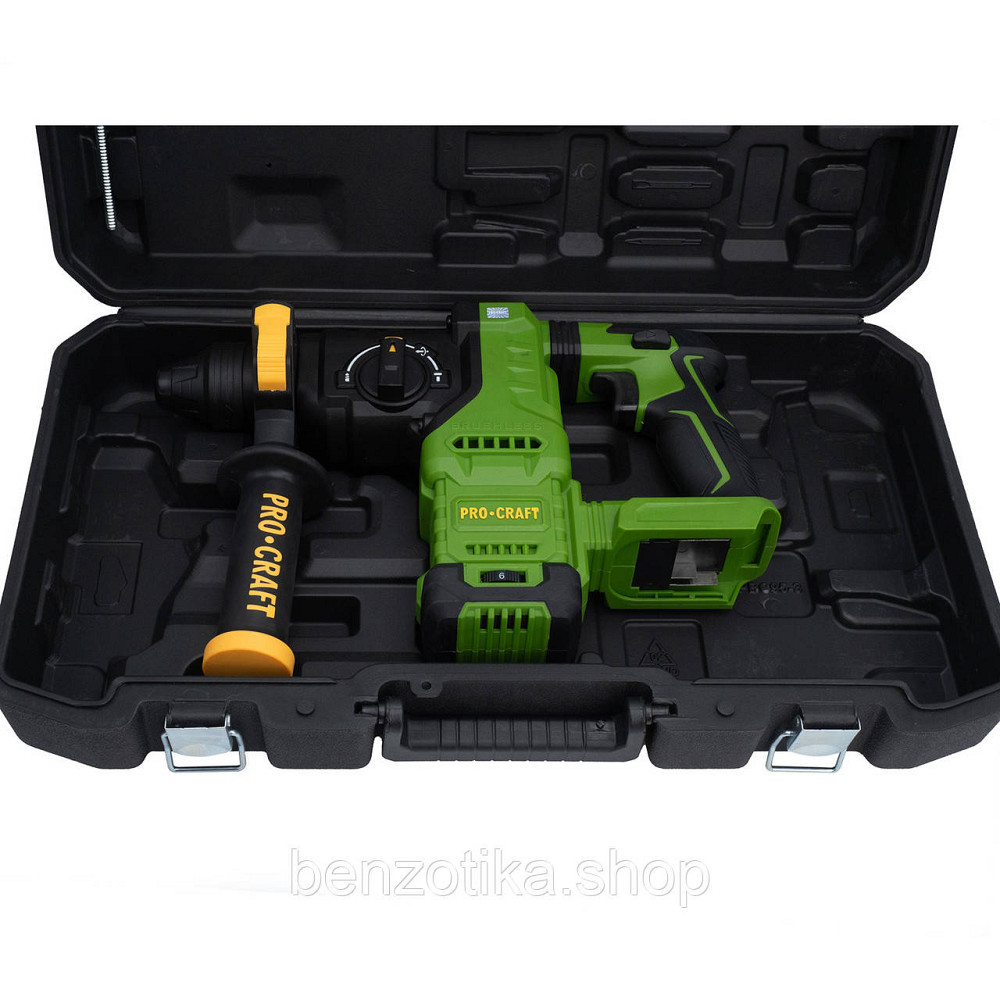 Акумуляторний перфоратор Procraft PHA30 Кейс (без АКБ та ЗП) Киев - изображение 10