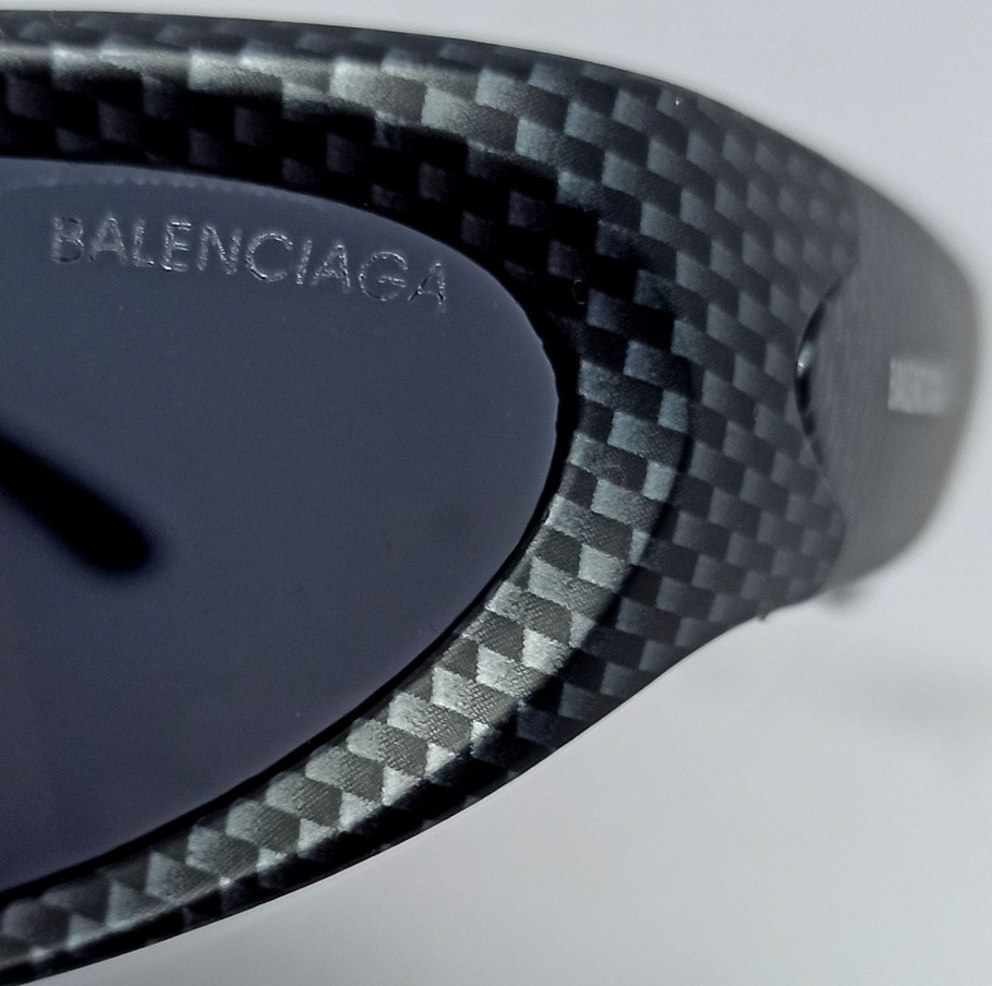 Брендові окуляри унісекс модні обтічні сірки чорні під змію. Київ - фото 2