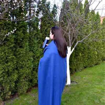 Плед Bergamo флісовий Warm у чохлі 150 х 180 см Темно-синій (202311pl-44) Вінниця