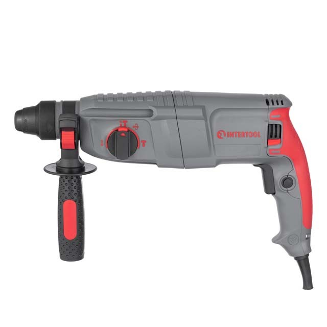 Потужний ударний електричний прямий перфоратор INTERTOOL DT-0180 : 850 Вт, 3.2 Дж, SDS-plus Київ - фото 2