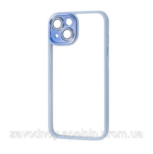 Iphone 13 чохол Захист камери Блискітки Glitter (лаванда) Одеса - фото 1