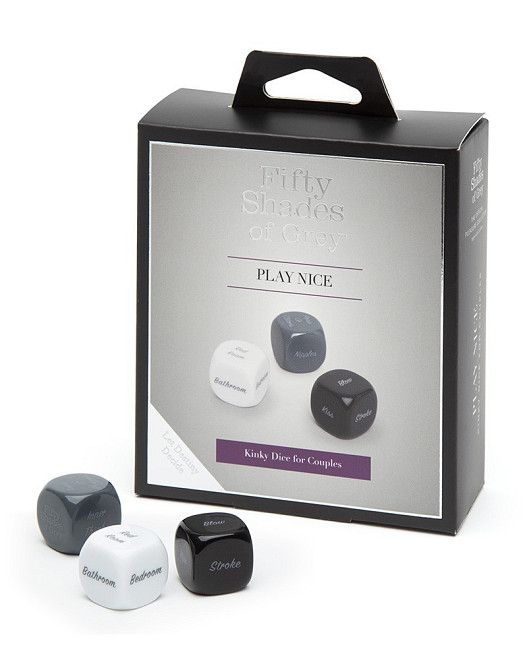 Эротическая игра для пары Fifty Shades of Grey, 3 кубика Sex Aura Киев - изображение 3