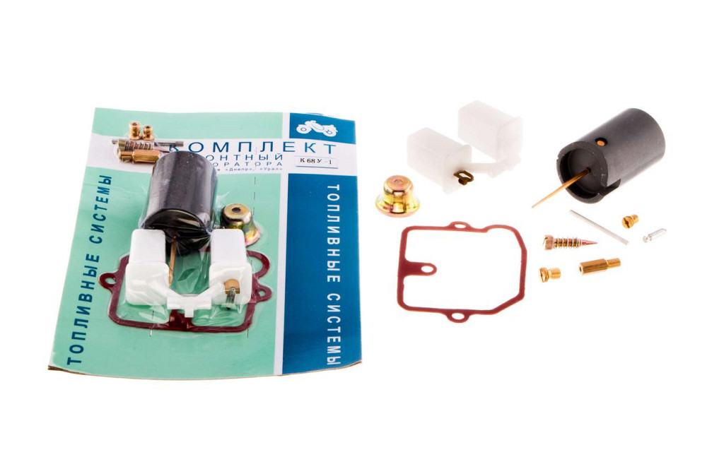 Ремкомплект карбюратора К68У-1 МТ, ДНІПРО, УРАЛ (круглий) Мукачево - фото 1
