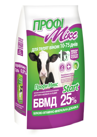 БВМД профимикс 25% для телят від 10 - 75 днів, 1 кг O.L.KAR. Вінниця