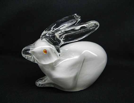 Статуэтка для дома Заяц художественное стекло Киев - изображение 1