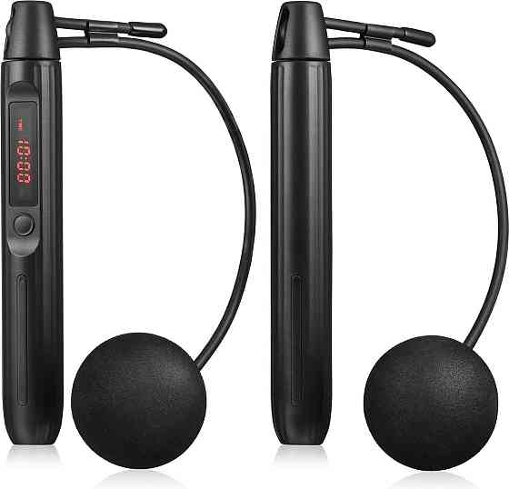 Умная скакалка Gymtek Smart с дисплеем и Bluetooth черная Киев
