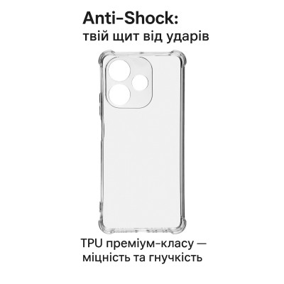 Чохол до мобільного телефона BeCover Anti-Shock Oppo A5 Pro 4G/5G Clear (713813) Вінниця - фото 2