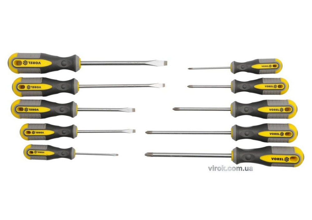 Набір викруток VOREL : CrV. 10 шт. [6/24] Одесса - изображение 1