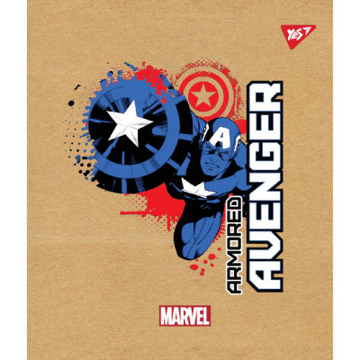 Зошит Yes А5 Avenger Крафт 18 аркушів клітинка (765084) Вінниця - фото 2