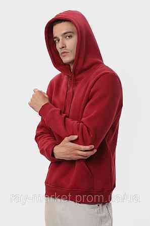 Набір чоловічий худі утеплене 2шт RAY BASIC Бежевий/Бордовий (U0401M-Cream-Burgundy) Київ