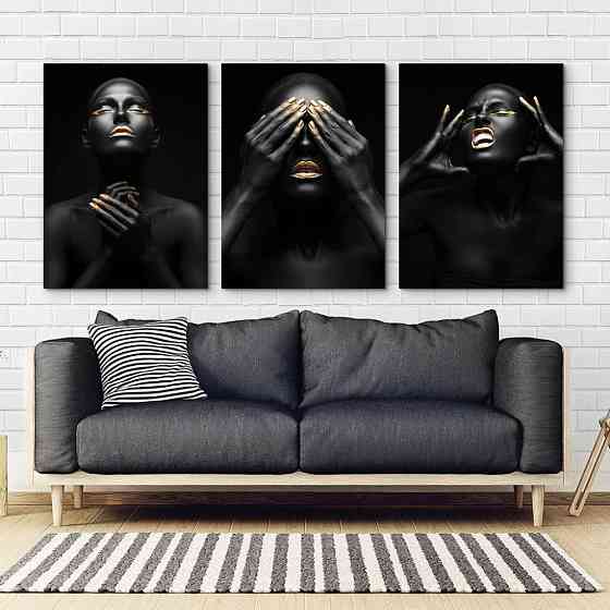 Модульна картина Дівчина Емоції Art-32_B3 Київ