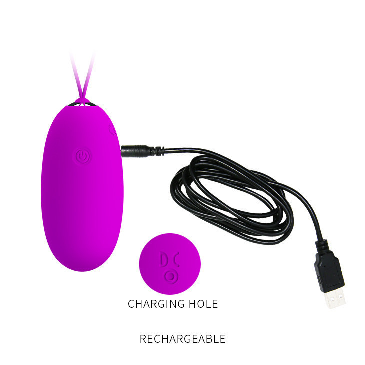 Віброяйце - Pretty Love Joyce Vibrating Egg Purple Sex Aura Київ - фото 6