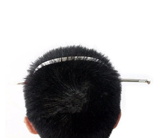 Обруч на Хелловін Цвях one size сріблястий Київ - фото 2