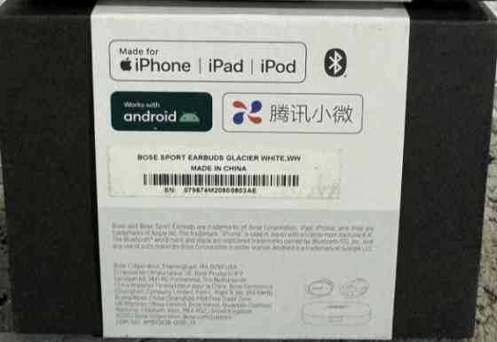 Наушники TWS Bose Sport Earbuds. Київ