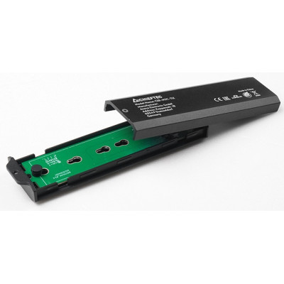 Карман внешний Chieftec M.2 PCIe NVMe/SATA SSD CEB-M2C-TLE USB 3.2 Gen2 Type-C Tool-Less Alum/Plastic (CEB-M2C-TLE) Винница - изображение 2