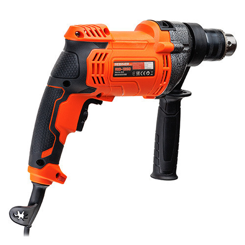 Дриль ударний Rebiner RID-1350 (1350 Вт) — Потужний інструмент із гарантією 36 міс, Литва Львів - фото 5