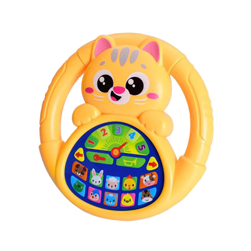 Інтерактивна іграшка кермо "Мандрівничок: Ферма" M 6305, 18 см, українська Вінниця - фото 1