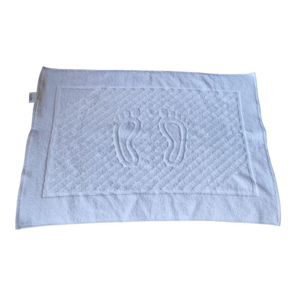 Махровий килимок для ніжок білий 50×70 Київ - фото 1