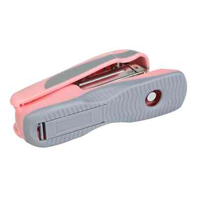 Степлер Buromax пластиковый PASTEL, 20 листов, (скобы №24, 26), 111 х 62 х 32 мм, розовый (BM.4215-10) Винница