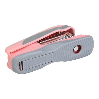 Степлер Buromax пластиковый PASTEL, 20 листов, (скобы №24, 26), 111 х 62 х 32 мм, розовый (BM.4215-10) Винница - изображение 3